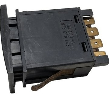 Botão Interruptor De Pisca Alerta Vw 377953235 A122 Preto