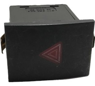 Botão Interruptor De Pisca Alerta Vw 377953235 A123 Preto
