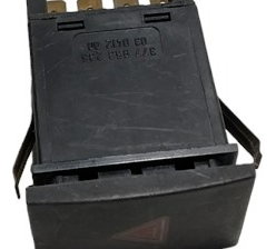 Botão Interruptor De Pisca Alerta Vw 377953235 A123 Preto