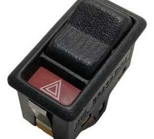 Botão Interruptor De Pisca Alerta Vw 337953235-1 A127 Preto