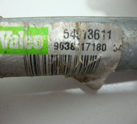 Galhada C/ Motor Limpador Parabrisa Citroen C3 2011