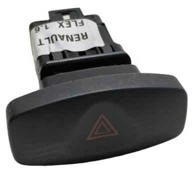 Botão Alerta Renault Sandero 1.6 2012 A358 Preto