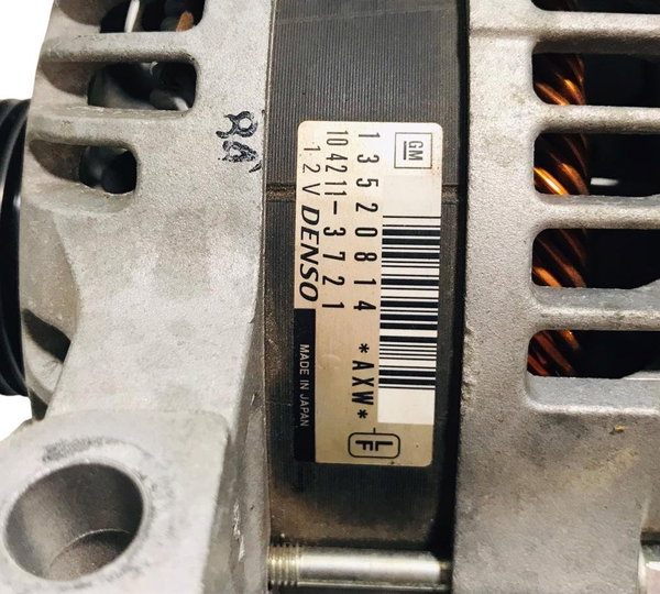 Alternador Chevrolet Cruze Lt 1.4 Turbo 2019/20 Detalhe
