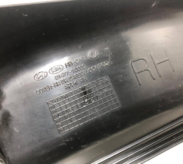 Acabamento Fechadura Porta Traseira Esquerda Hb20  2015