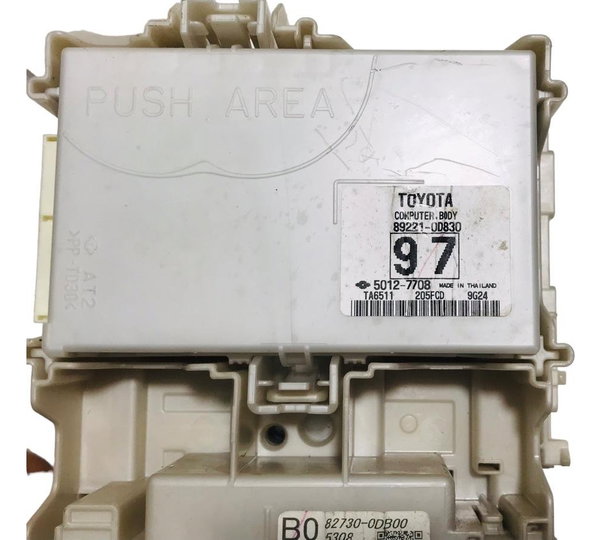 Módulo Computador Bordo Toyota Yaris 1.5 2020