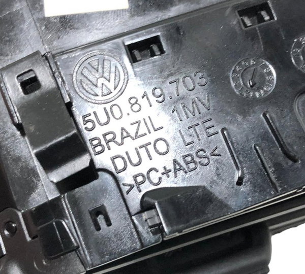 Difusor Ar Painel Lado Esquerdo Volkswagen Saveiro 1.6 2020