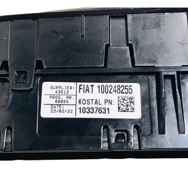 Comando Botões Centrais Alerta / Trava Vidro Fiat Argo 2022