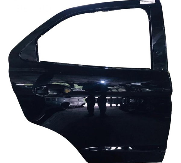 Porta Traseira Direita Ford Ka 1.0 2016 Cor Preta Original Foto
