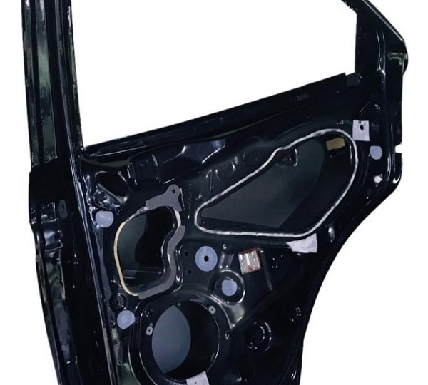 Porta Traseira Direita Ford Ka 1.0 2016 Cor Preta Original Foto