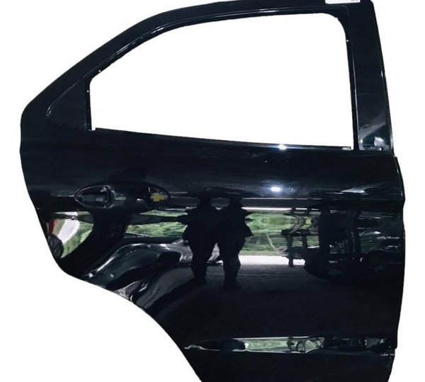 Porta Traseira Direita Ford Ka 1.0 2016 Cor Preta Original Foto