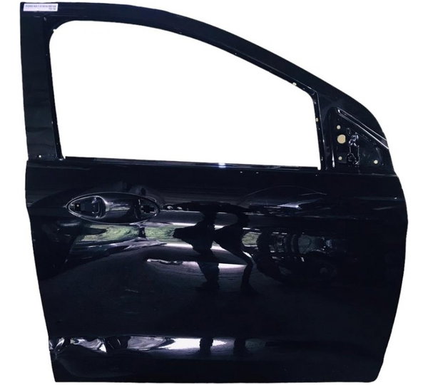 Porta Dianteira Direita Ford Ka 1.0 2016 Cor Preta Original Foto