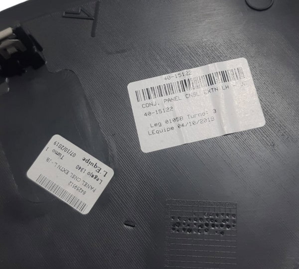 Acabamento Esquerdo Console Central Cruze 1.4 Turbo 2019/20