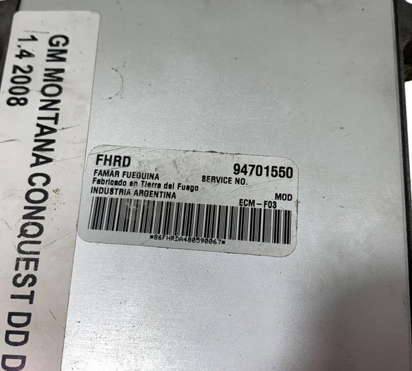 Módulo Injeção Chevrolet Montana 2008