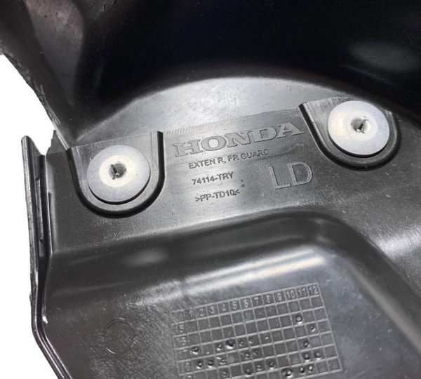Defletor Paralama Dianteiro Direito Honda Wrv 1.5 2021