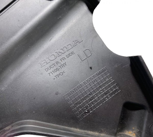 Borracha Defletor Radiador Direito Honda Wrv 1.5 2021