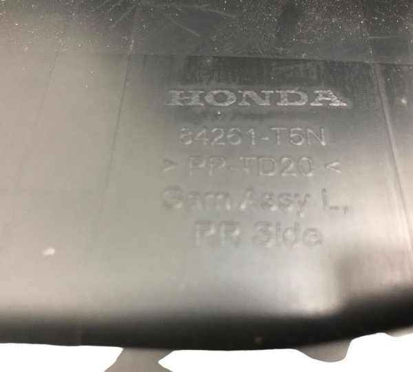 Acabamento Soleira Traseira Esquerda Honda Wrv 2021