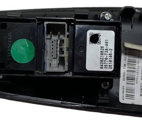 Botão Vidro Elétrico Traseiro Direito Honda Wrv 1.5 2021