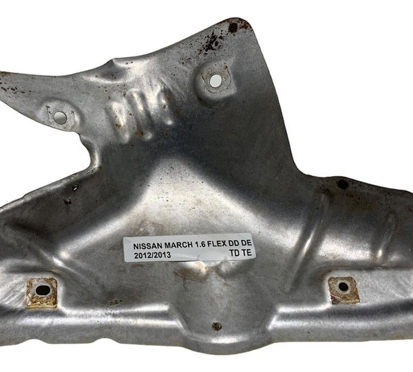 Defletor Protetor Calor Escape Nissan March 1.6 2013