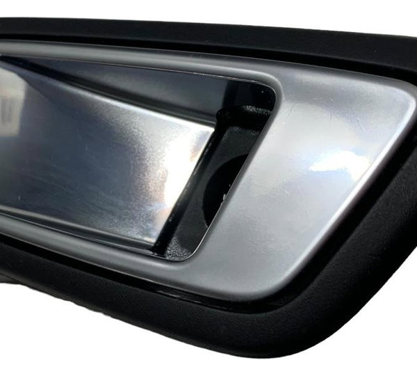 Maçaneta Interna Traseira Esquerda Ford New Fiesta 2013 Original Foto