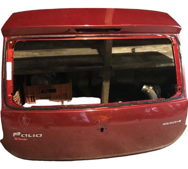 Tampa Traseira Fiat Palio Attractive 2016 Original Foto