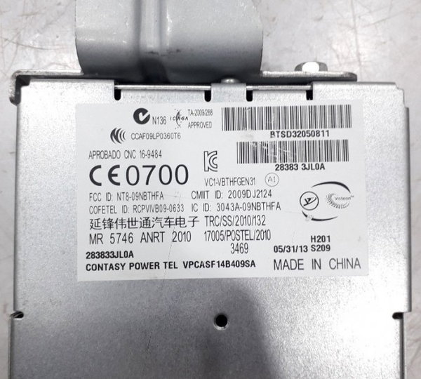 Módulo Bluetooth Nissan Sentra-usado