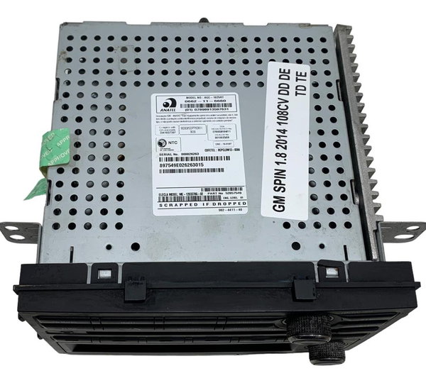Rádio Som Painel Cd Player Chevrolet Spin 1.8 2014