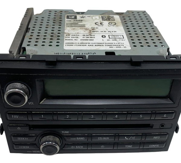 Rádio Som Painel Cd Player Chevrolet Spin 1.8 2014