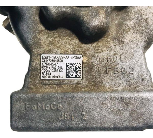 Compressor De Ar Condicionado Ford Ka 1.5 16v 4cc 2016
