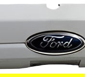 Moldura Aplique Tampa Traseira Ford  New Fiesta 1.6 2013