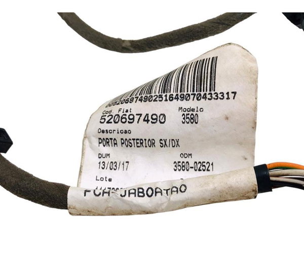 Chicote Porta Trasei Esquerda Fiat Argo Drive 2018 520697490