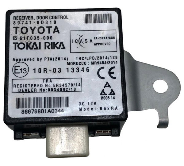 Módulo Controle Toyota Yaris 2020
