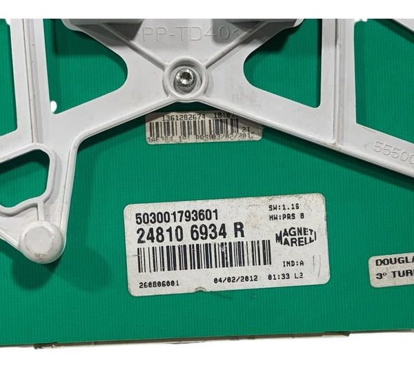 Painel De Instrumento Renault Logan Sandero 2012 - 248106934