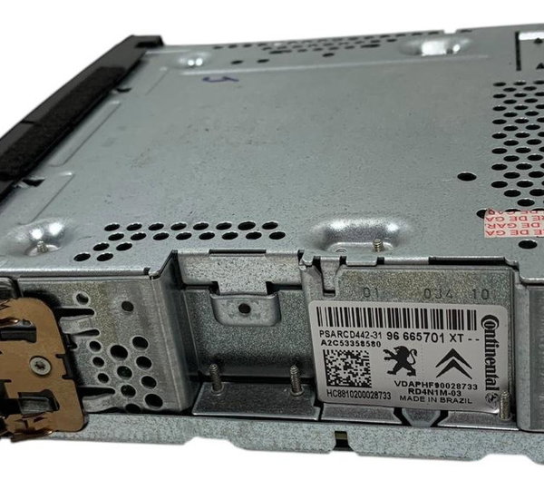 Rádio Som Cd Player Citroen C4 2007/2012