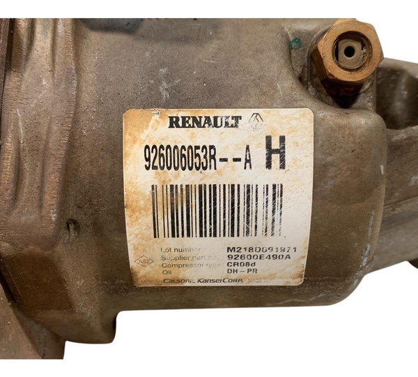 Compressor Ar Condicionado Renault Sandero 1.6 2019