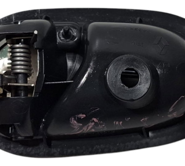 Maçaneta Interna Esquerda Cromada Renault Sandero 2015-2018 Original Foto