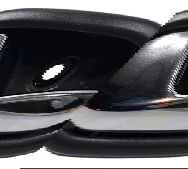 Maçaneta Interna Esquerda Cromada Renault Sandero 2015-2018 Original Foto