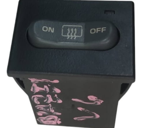 Botão Desembaçador Vidro Traseiro Blazer S10 1999/2004