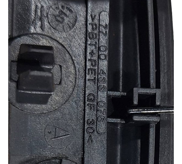 Maçaneta Externa Dianteira Direita Renault Clio Scenic 02-13 Original Foto