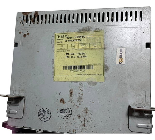 Rádio Som Cd Player Hyundai Hyundai I30 2009/2012