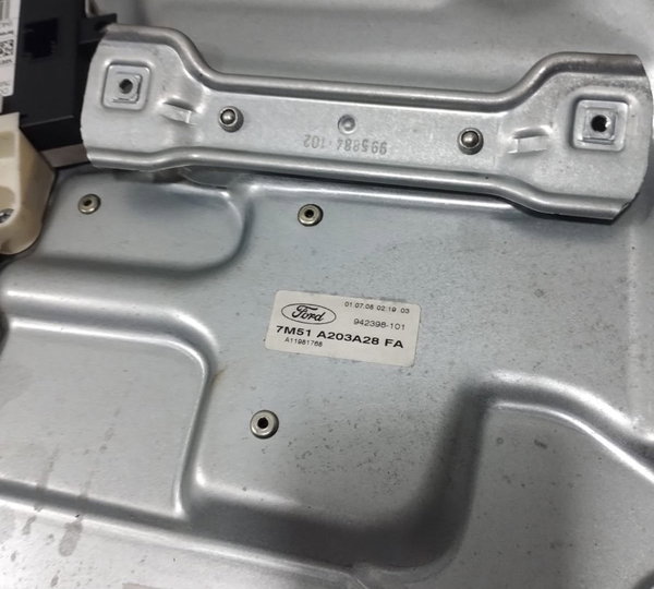 Maquina De Vidro Dianteira Dir Ford Focus 2009 A 2013