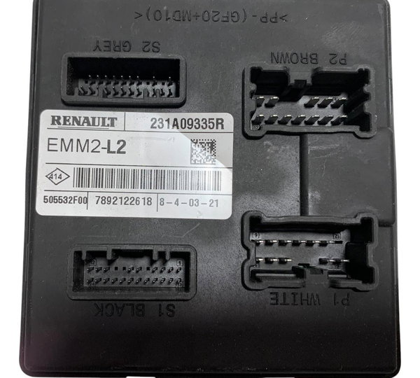 Módulo Central Bcm Renault Duster 1.6 2022