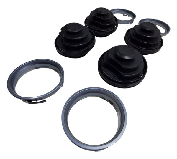 Kit Moldura Prata Difusor Saída De Ar Gol Parati G4 G5