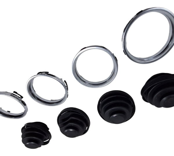 Kit Moldura Cromada Difusor Saída De Ar Gol Parati G4 G5