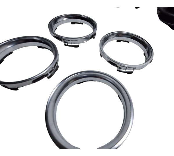 Kit Moldura Cromada Difusor Saída De Ar Gol Parati G4 G5