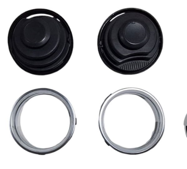 Kit Moldura Cromada Difusor Saída De Ar Gol Parati G4 G5