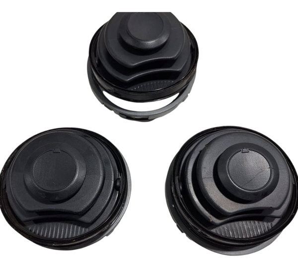 Kit 3 Difusor Ar Moldura Cinza Vw Gol Saveiro G4 2006-09