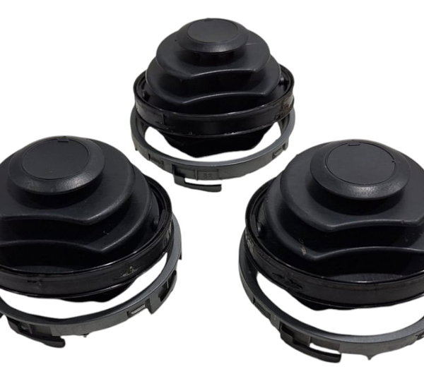 Kit 3 Difusor Ar Moldura Cinza Vw Gol Saveiro G4 2006-09