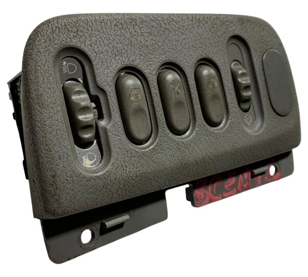 Moldura Botão Interruptor Farol Painel Renault Scenic 2003