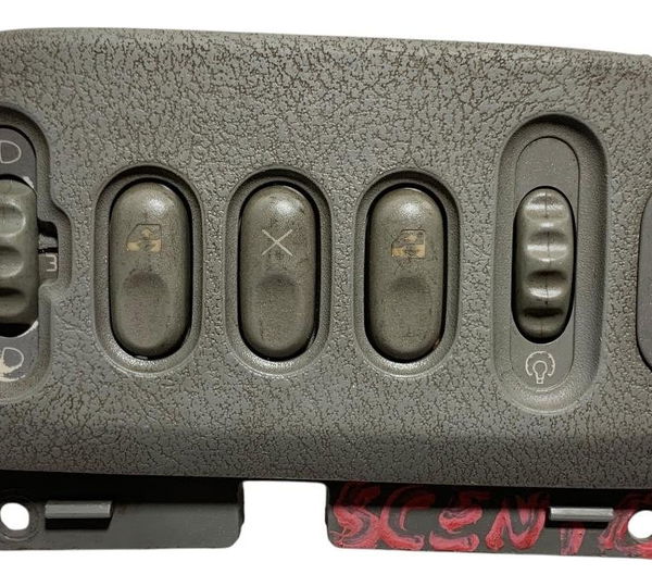 Moldura Botão Interruptor Farol Painel Renault Scenic 2003