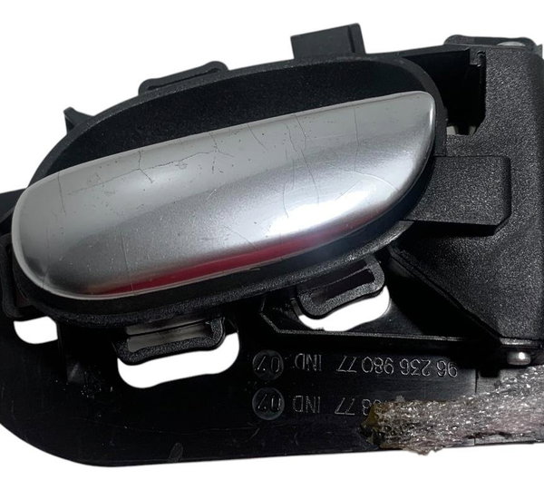Maçaneta Interna Direita Peugeot 206 207 Hoggar 1999/2014 Original Foto